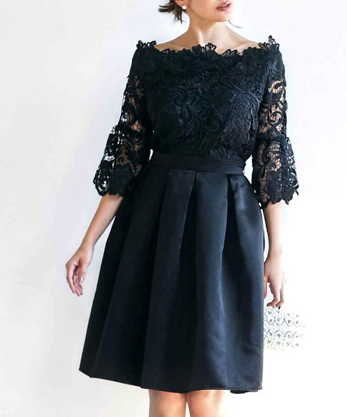 レーストップドレス 結婚式 オケージョンドレス DRESS LAB ドレス 「結婚式/オケージョンドレス」2WAY