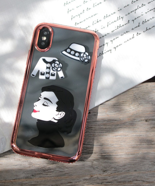 モバイルケース Happy Face ハッピーフェイス Celebrity Style Iphone Case 透明メタリックフレーム海外セレブ風i Zozotown Paypayモール店 通販 Paypayモール