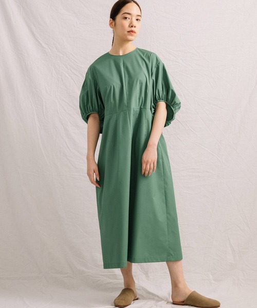 50 Off Liyoca T Cタイプライターバルーンスリーブワンピース Uvカット 接触冷感 ウォッシャブル 通販限定