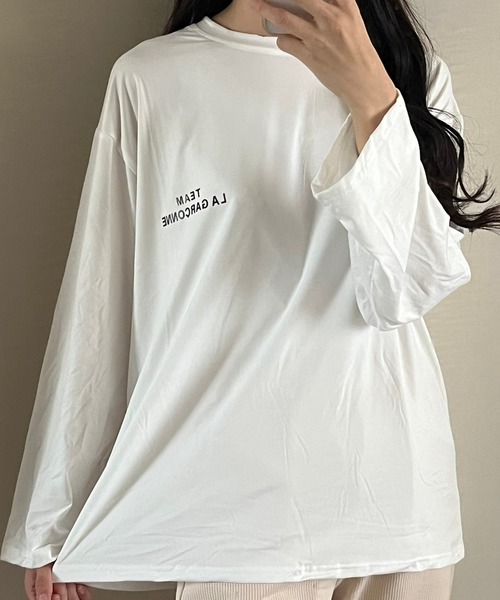 fiere（フィエール） tシャツ LAロゴTシャツ／ロンT レディース