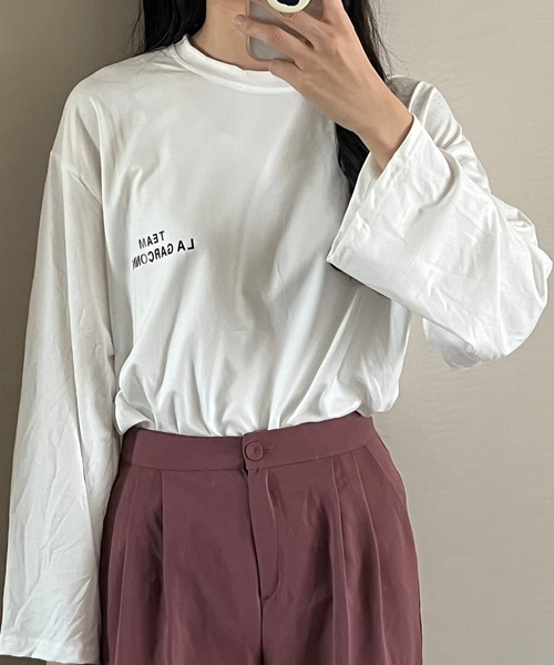 fiere tシャツ LAロゴTシャツ／ロンT レディース : ZOZOTOWN