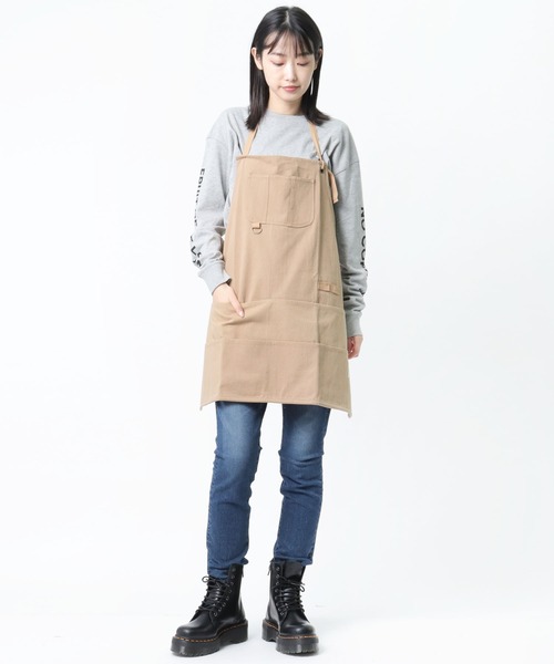 新品⭐︎未使用　Lemi.J シグネチャーエプロン　neagaya_pro NANEA（ナネア） エプロン 「 」胸ポケット付きエプロン 1055714