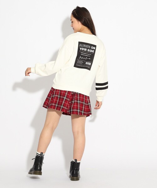 スウェット 【WEB限定カラーあり/コットン100%】PINK-latte×アニマル・ドネーション COOLBOX裏毛トップス|ZOZOTOWN PayPayモール店|05