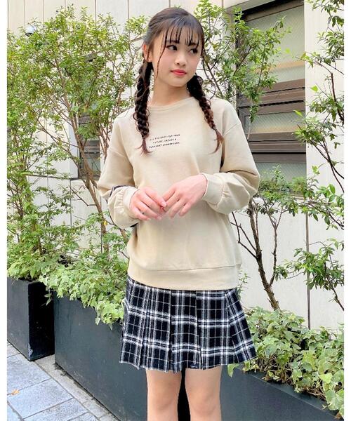 スウェット 【WEB限定カラーあり/コットン100%】PINK-latte×アニマル・ドネーション COOLBOX裏毛トップス|ZOZOTOWN PayPayモール店|12