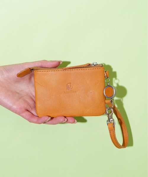 kissora（キソラ） パスケース 牛革 日本製 ピボット リール付き