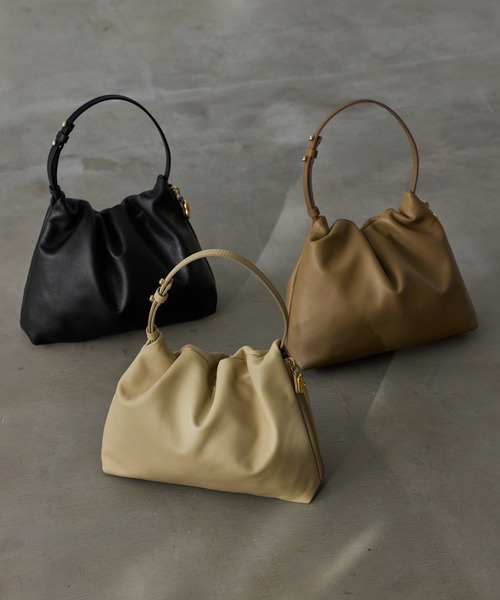 ショルダーバッグ バッグ 【追加予約受付中】《gem_by russet》レザーワンハンドルバッグ〈WEB限定〉 追加予約受付中 gem_by russet