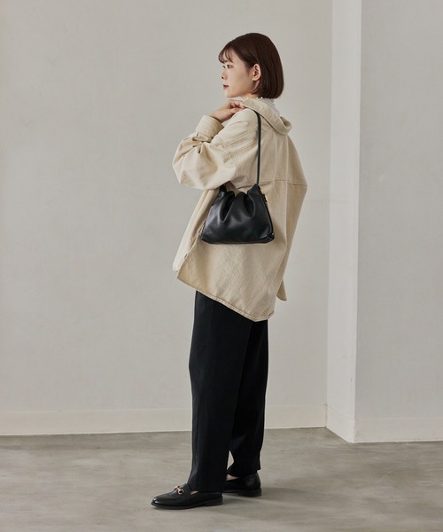 ショルダーバッグ バッグ 【追加予約受付中】《gem_by russet》レザーワンハンドルバッグ〈WEB限定〉 追加予約受付中 gem_by russet