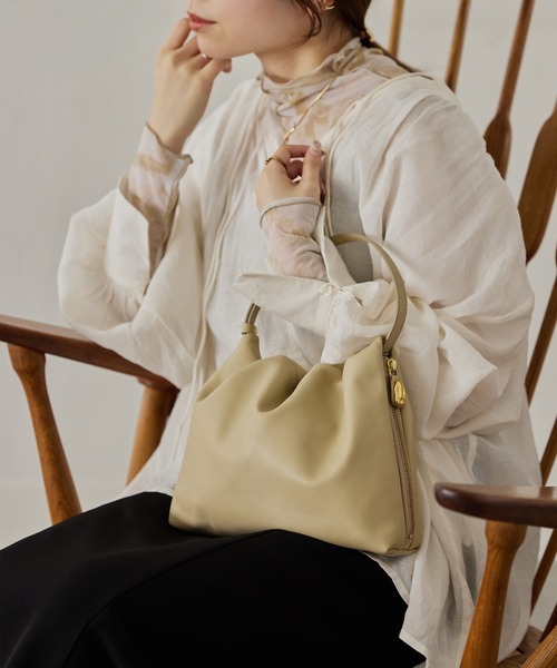 ショルダーバッグ バッグ 【追加予約受付中】《gem_by russet》レザーワンハンドルバッグ〈WEB限定〉 追加予約受付中 gem_by russet