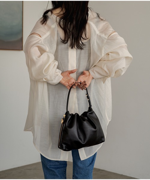 ショルダーバッグ バッグ 【追加予約受付中】《gem_by russet》レザーワンハンドルバッグ〈WEB限定〉 追加予約受付中 gem_by russet