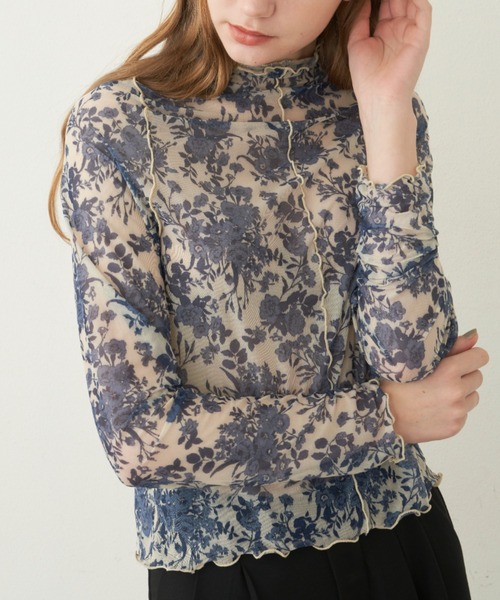 【idem イデム】シアーメロウトップス tシャツ Tシャツ idem original sheer mellow tops/シアーメロウ