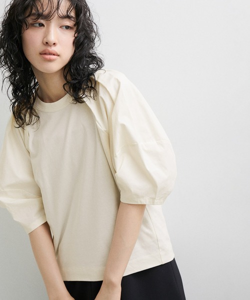 tシャツ パフTシャツ レディース