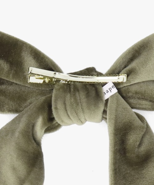 ヘアアクセサリー Chapeau d' O Velour Ribbon D.Clip OVERRIDE｜Chapeau d' O Velour Ribbon D.Clip | Rakuten