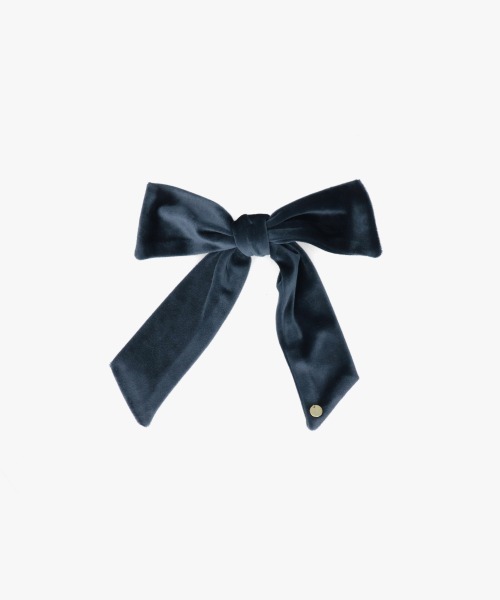 ヘアアクセサリー Chapeau d' O Rose Ribbon Barrette Chapeau d' O ヘアクリップ Rose Ribbon Barrette