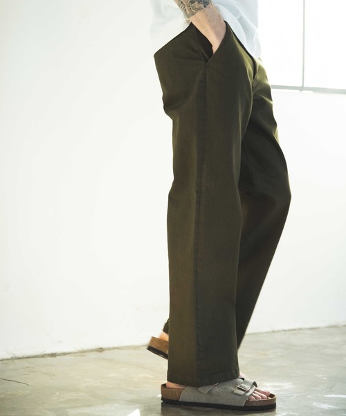 MR.OLIVE ジーンズ SUPER STRETCH DENIM / SILICON DYED WIDE