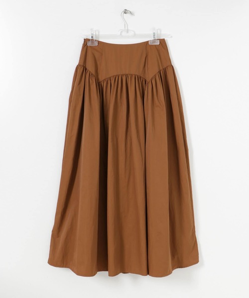 スカート Taylor flare skirt セール】フォールドウエストフレアスカート / Folded Waist