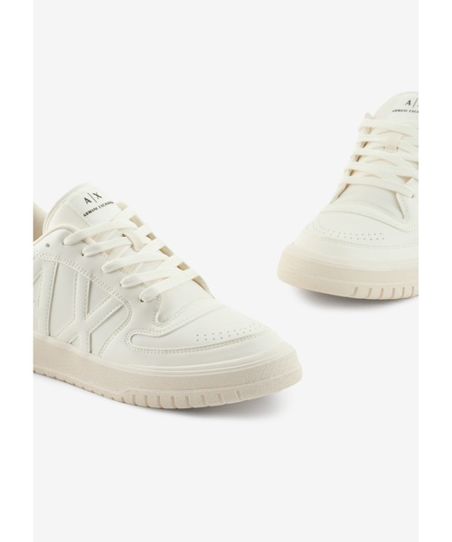 スニーカー 【A|X アルマーニ エクスチェンジ】AXロゴ　レースアップスニーカー A|X アルマーニ エクスチェンジ ARMANI