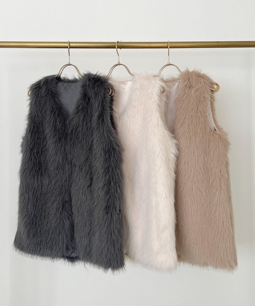 Dorry Doll（ドリードール） ベスト ジレ ファーベスト レディース