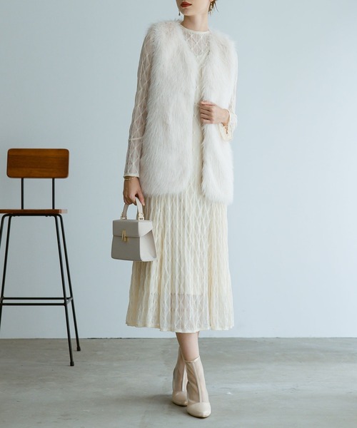 Dorry Doll（ドリードール） ベスト ジレ ファーベスト レディース