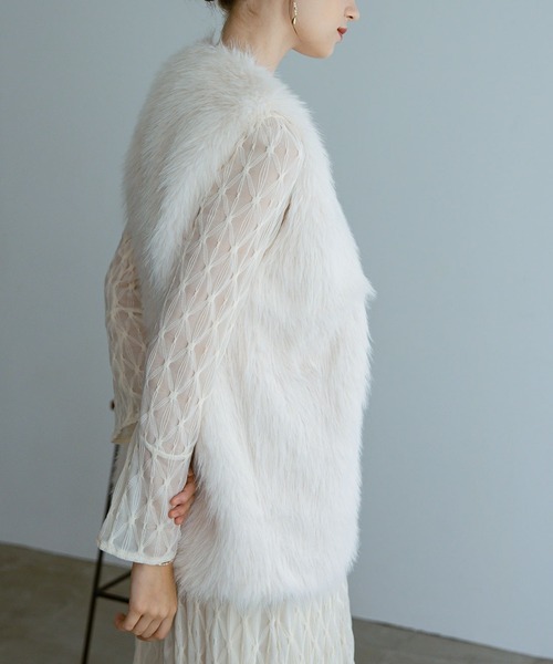 Dorry Doll（ドリードール） ベスト ジレ ファーベスト レディース