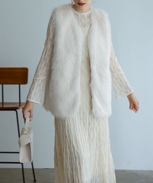 Dorry Doll（ドリードール） ベスト ジレ ファーベスト レディース