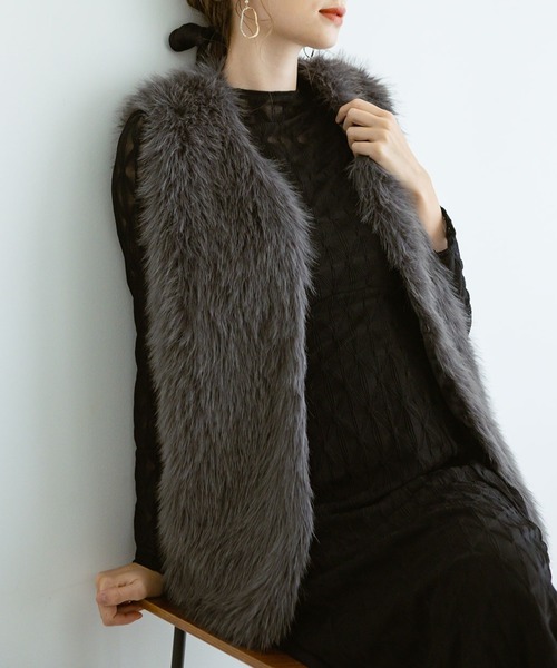 Dorry Doll（ドリードール） ベスト ジレ ファーベスト レディース