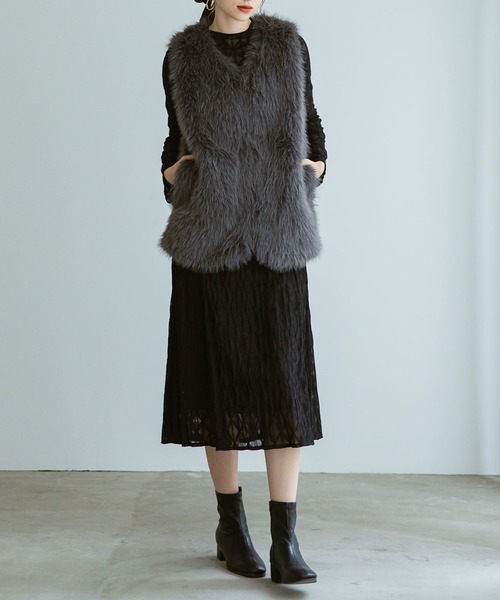 Dorry Doll（ドリードール） ベスト ジレ ファーベスト レディース