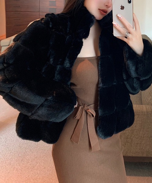 MAISON DE THERESE（メゾン ド テレーズ） ムートンコート ボアコート