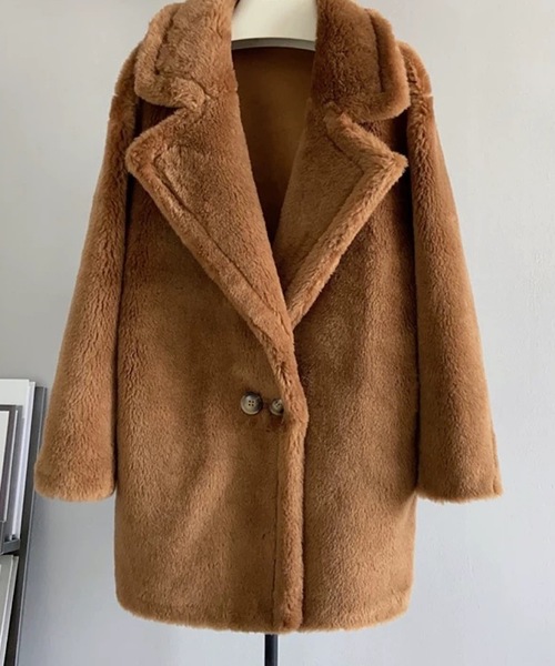 SMILE ORCHID（スマイルオーキッド） ムートンコート ボアコート