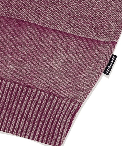 セーター ニット 「mahagrid/マハグリッド」WASHED STRIPE KNIT/ボーダーニット メンズ レディース