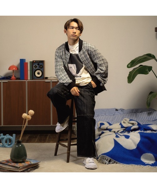 STUDIO SEVEN ブルゾン アウター Tweed Jacket「STUDIOSEVEN/スタジオ