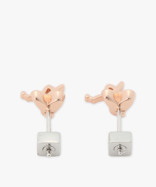 ピアス b.” ロゴ ハート ドロップ ピアス ”b. Loved レディースの画像