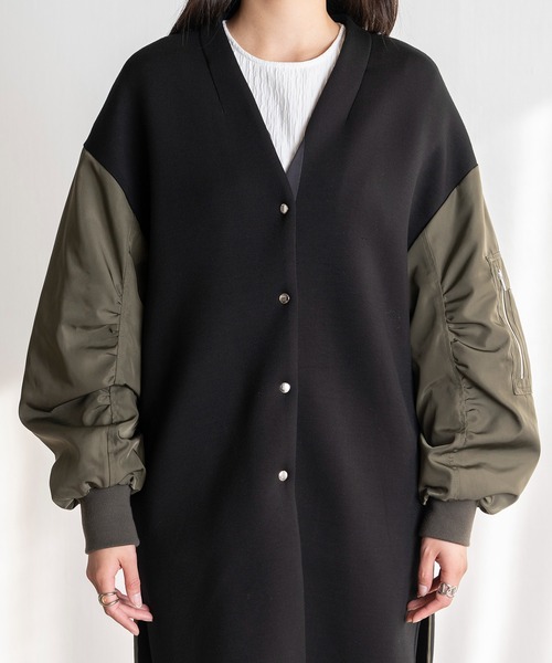 EUCLAID（エウクレイド） ma1 ma-1 MA-1スリーブダンボールコート