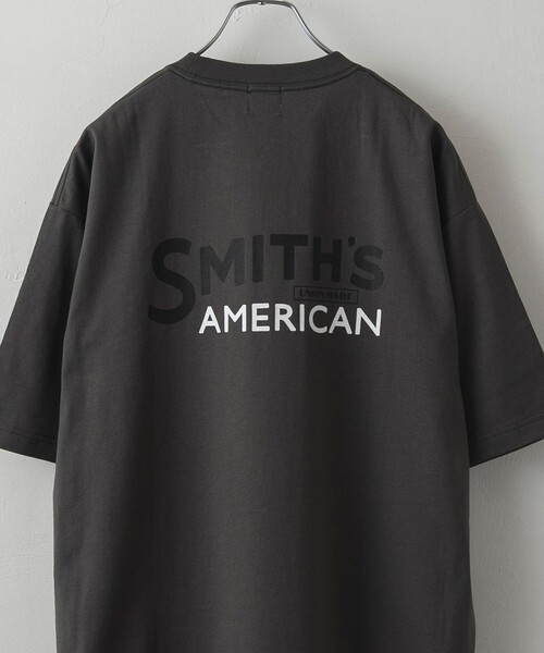 tシャツ SMITH'S（スミス）別注ロゴプリントTシャツ メンズ