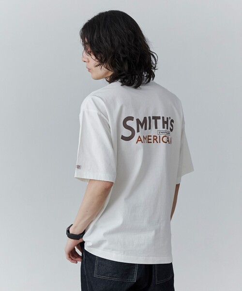 tシャツ Tシャツ メンズ SMITH’S（スミス）別注ロゴプリントTシャツ｜zozo｜06