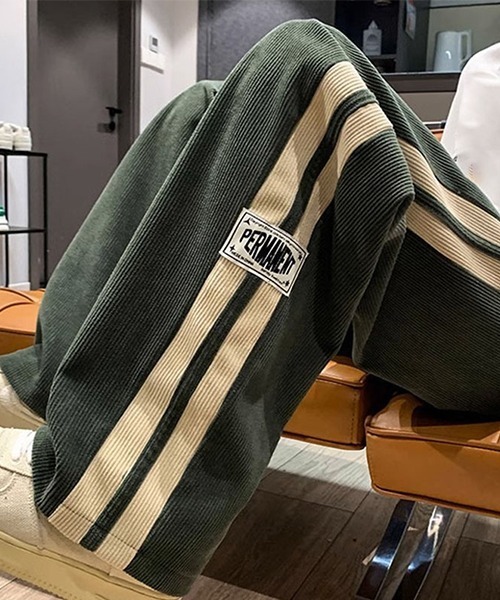 Sacai コーデュロイ パンツ | グリーン | FARFETCH JP
