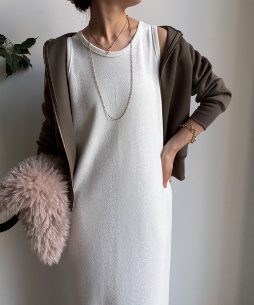 doudou ブークレーダンボールタンクワンピース　TMサイズ ブークレーダンボールタンクワンピース（ワンピース）｜DouDou