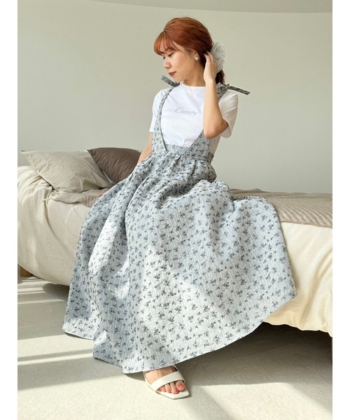 スカート 「WEB限定カラー」3WAYバルーンジャガードスカート  