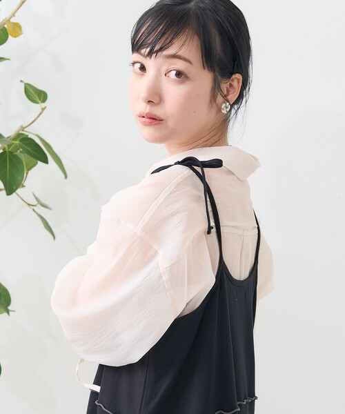 ワンピース 肩リボン 配色メローキャミワンピース | FREAK'S STORE | 21