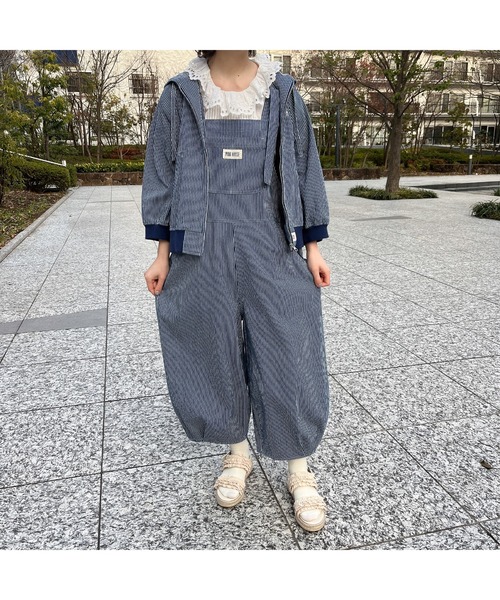 PINK HOUSE 濃紺フードコート kotohayokozawa×PINK HOUSE QUILTING REVERSIBLE BLOUSON