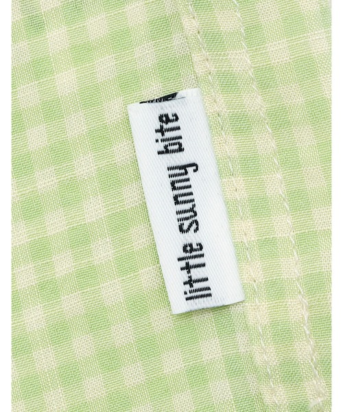 ブラウス シャツ 「Little Sunny Bite」checked long shirts レディース メンズ Little sunny bite ブラウス シャツ 「Little Sunny Bite