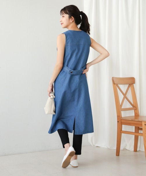 Bou Jeloud ワンピース ロングデニムジレ : ZOZOTOWN Yahoo!店