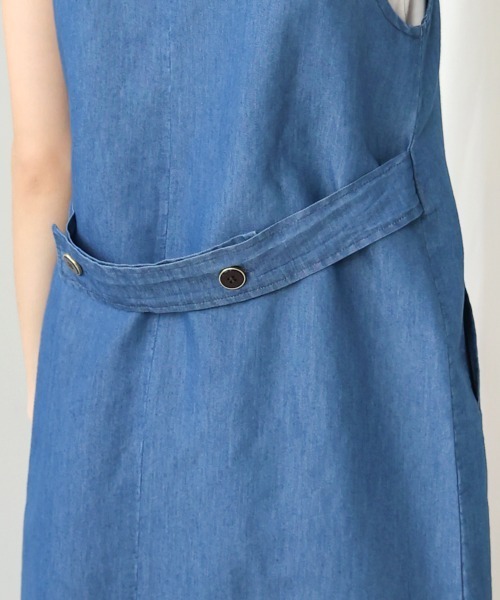 Bou Jeloud ワンピース ロングデニムジレ : ZOZOTOWN Yahoo!店