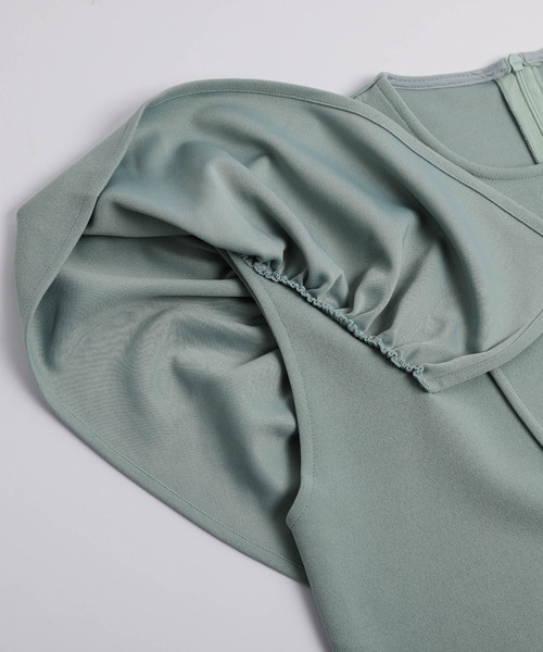 tシャツ ショルダーラッフルフリルトップス レディース La-gemme tシャツ ラッフルフリルショルダートップス レディース