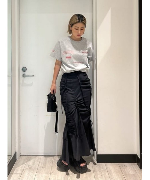 SLY スカート CUT OUT GATHER MERMAID SK カット アウト
