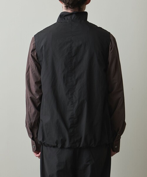 ＜Steven Alan＞ ベリーマエックス スタンドカラー ジップアップベスト STEVEN ALAN ベスト ジレ 「Steven Alan」 ベリーマエックス