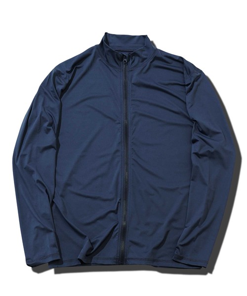 じじ JIGGYS SHOP ラッシュガード 無地ZIPラッシュガード メンズ : ZOZOTOWN