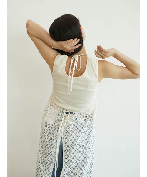 FIKA.（フィーカ） ワンピース Crochet lace cami dress : ZOZOTOWN