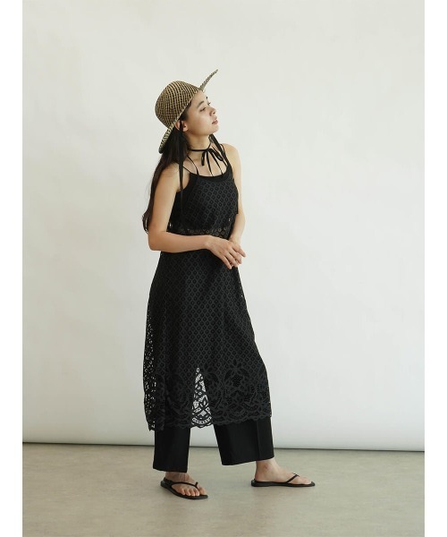 FIKA.（フィーカ） ワンピース Crochet lace cami dress : ZOZOTOWN
