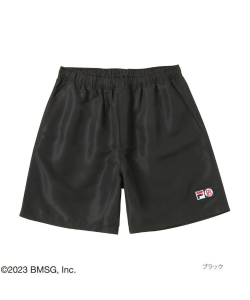新品未使用BE:FIRST×FILA 黒 ショートパンツ　おまけあり FILA（フィラ） パンツ 「ノベルティ付き」FILA × BE:FIRST フィラ