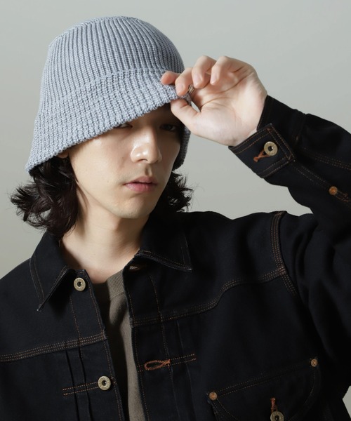 RACAL（ラカル） 帽子 ハット RACAL/別注 Knit Bucket Hat メンズ
